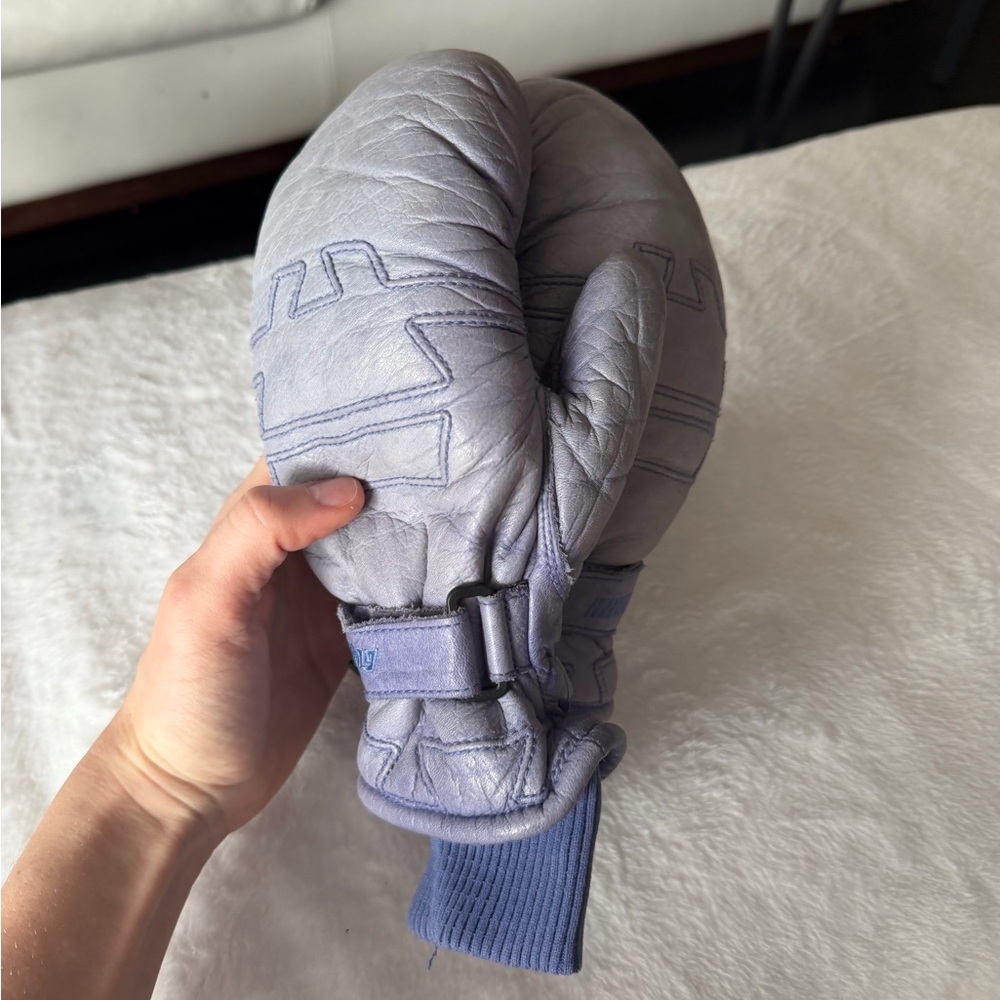 Vintage Gordini lilac mittens